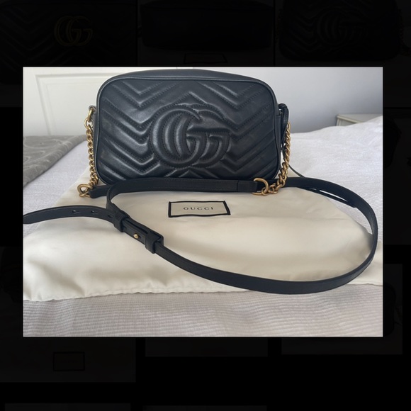 GG Marmont small matelassé shoulder bag - Picture 4 of 6